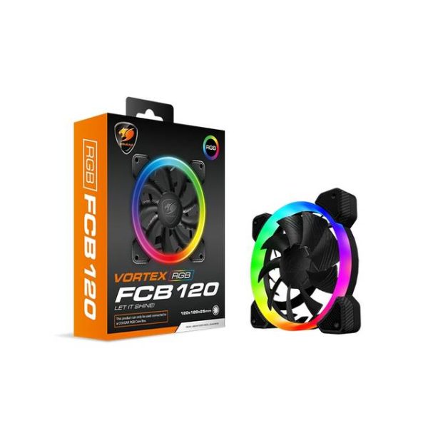 Cougar Hydraulic Vortex RGB FCB 120 mm Cooling Fan