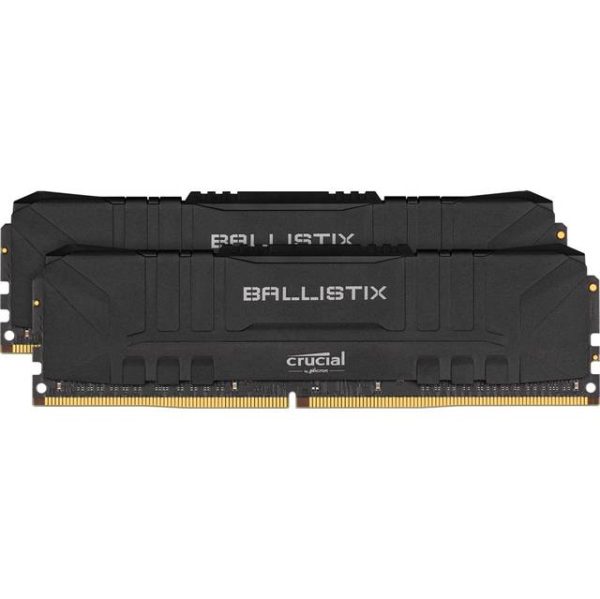 Crucial Ballistix DDR4-2666 32GB(2x 16GB)/ 2G x 64 CL16 Memory Kit (Black)