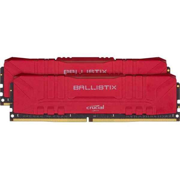 Crucial Ballistix DDR4-2666 32GB(2x 16GB)/ 2G x 64 CL16 Memory Kit (Red)