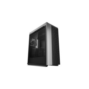 DeepCool CL500 Mid-Tower ATX Case High Airflow Mesh Front Panel I/O USB Type-C port Tempered Glass Magnetic Side Panel Built-In Fan Hub and Graphics Card holder