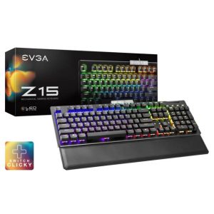 EVGA 822-W1-15US-KR Z15 RGB Gaming Keyboard