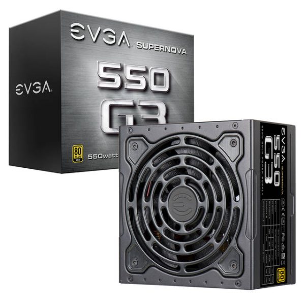 EVGA SuperNOVA 550 G3 220-G3-0550-Y1 550W 80 PLUS Gold ATX12V & EPS12V Power Supply