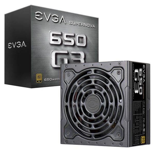 EVGA SuperNOVA 650 G3 220-G3-0650-Y1 650W 80 PLUS Gold ATX12V & EPS12V Power Supply