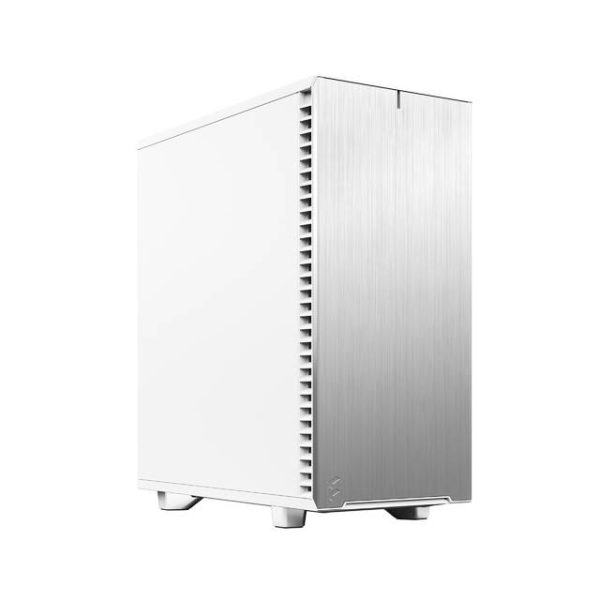 Fractal Design Define 7 FD-C-DEF7C-05 Compact White Brushed Aluminum/Steel ATX Compact Silent Mid Tower Computer Case