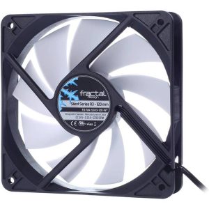 Fractal Design FD-FAN-SSR3-120-WT Silent Series R3 120mm Case Fan