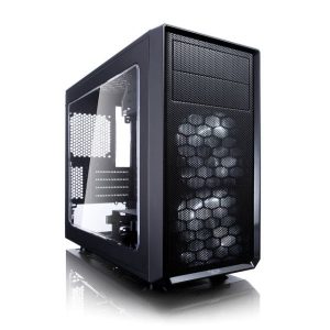 Fractal Focus G Mini No Power Supply MicroATX Case w/ Window (Black)