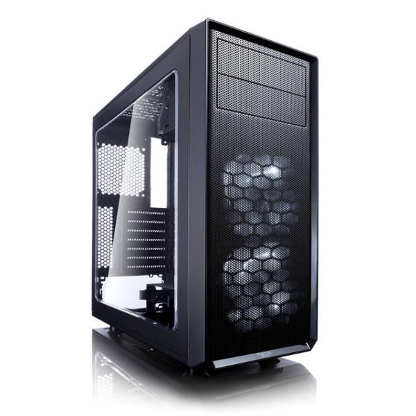 Fractal Focus G No Power Supply ATX Mid Tower w/ Window (Black)