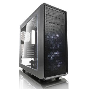 Fractal Focus G No Power Supply ATX Mid Tower w/ Window (Gunmetal Gray)