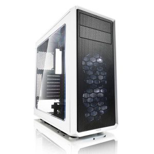 Fractal Focus G No Power Supply ATX Mid Tower w/ Window (White)