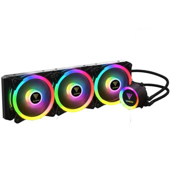 GAMDIAS CHIONE P12-360R All-In-One Liquid CPU Cooler for LGA2066/2011-v3/2011/1151/1150/1155/1156/1366/775/AM4/AM3+/AM3/AM2+/AM2/FM2+/FM2/FM1/ TR4