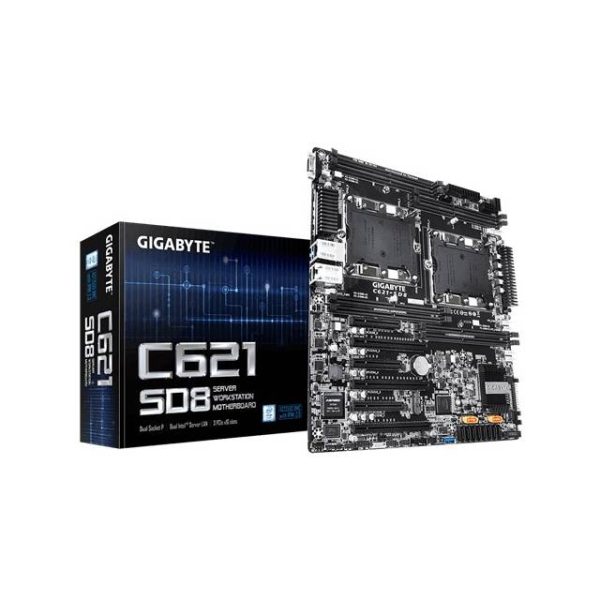 GIGABYTE C621-SD8 Dual LGA 3647 Socket P/ Intel C621/ DDR4/ SATA3&USB3.1/ M.2/ CEB Server Motherboard