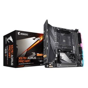 GIGABYTE X570 I AORUS PRO WIFI Socket AM4/ AMD X570/ DDR4/ PCIE 4.0/ SATA3&USB3.2/ M.2/ A&GbE/ WIFI/BLUETOOTH/ HDMI/ DP/ Mini-ITX Motherboard