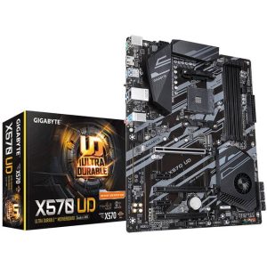 GIGABYTE X570 UD Socket AM4/ AMD X570/ DDR4/ QUAD CROSSFIRE / PCIE 4.0/ SATA3&USB3.2/ M.2/ A&GbE/ ATX Motherboard