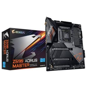 GIGABYTE Z590 AORUS MASTER LGA1200/ Intel Z590/ DDR4/ Quad-GPU & 2-Way CrossFire/ SATA3&USB3.2/ M.2/ ATX Motherboard