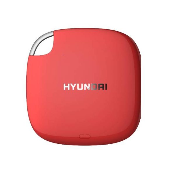 Hyundai HTESD250R 256GB External Solid State Drive (Candy Apple Red)