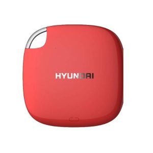 Hyundai HTESD500R 512GB External Solid State Drive (Candy Apple Red)