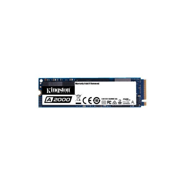 Kingston A2000 1TB M.2 PCIe Gen 3.0 x 4 Lanes Solid State Drive (3D TLC NAND)