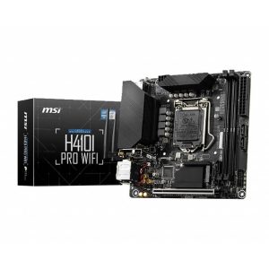 MSI H410I PRO WIFI LGA1200/ Intel H410/ DDR4/ SATA3&USB3.2/ WiFi & Bluetooth/ M.2/ Mini-ITX Motherboard