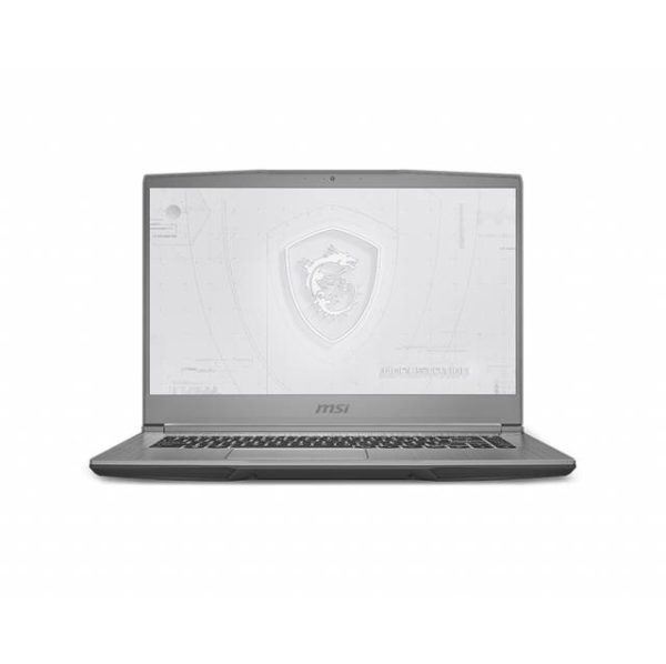 MSI WF65 10TI-444 Mobile Workstation 15.6 inch Intel Core i7-10750H 2.6-5.0GHz/ 16GB (8GB*2) DDR4/ 512GB NVMe SSD/ Quadro T1000/ USB3.2/ Windows 10 PRO (Silver)