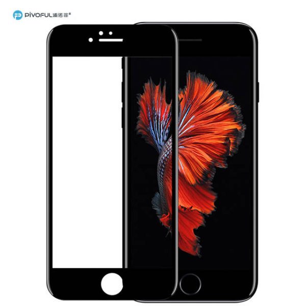 Pivoful PIV-I6PTGB iPhone6 Plus 3D Tempered Glass Film (Black)