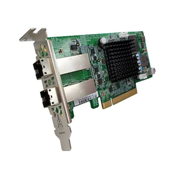 QNAP SAS-12G2E Dual-Port SAS 12Gbps Storage Expansion Card for Rackmount Models