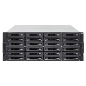 QNAP TS-2477XU-RP-2700-16G-US AMD Ryzen 7 2700 3.2GHz/ 16GB DDR4/ 2GbE/ 24SATA3/ USB3.1/ 24-Bay 4U Rackmount NAS for SMB