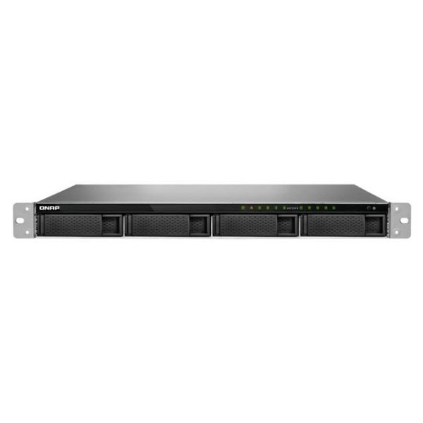 QNAP TS-983XU-RP-E2124-8G-US Intel Xeon E-2124 3.3GHz/ 8GB DDR4/ 4GbE/ 9SATA/ USB3.1/ 9-Bay 1U Rackmount NAS for Enterprise