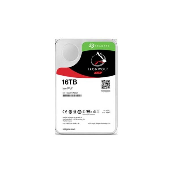 Seagate IronWolf NAS ST16000VN001 16TB 7200RPM SATA 6.0 GB/s 256MB Hard Drive (3.5 inch)