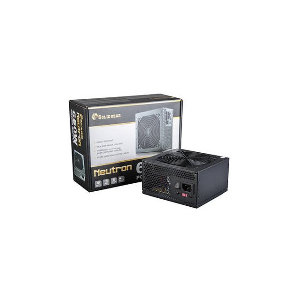 Solid Gear SDGR-650E 650W PS2 ATX12V v2.3 & EPS12V v2.91 Power Supply (Black)