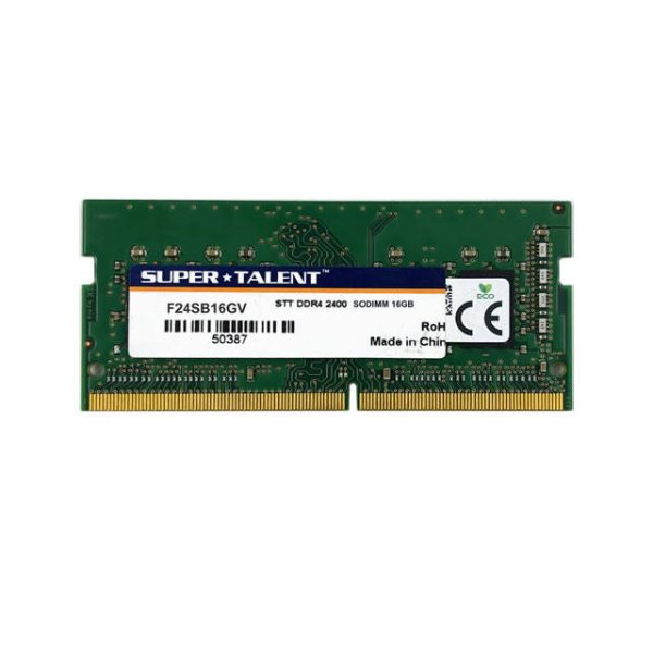 Super Talent DDR4-2400 SODIMM 16GB Value Notebook Memory