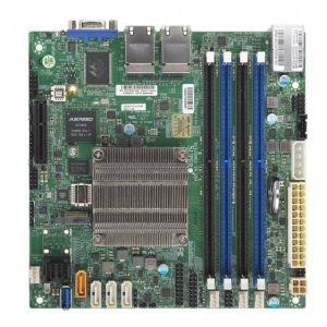 Supermicro A2SDI-4C-HLN4F-O Intel Atom C3558/ DDR4/ SATA3&USB3.0/ M.2/ V&4GbE/ Mini-ITX Motherboard & CPU Combo