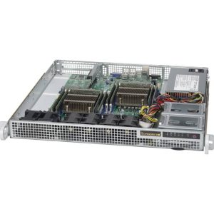 Supermicro SuperChassis CSE-514-505 500W 1U Rackmount Server Chassis (No Paint)