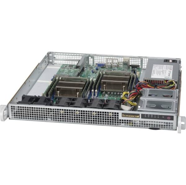 Supermicro SuperChassis CSE-514-505 500W 1U Rackmount Server Chassis (No Paint)