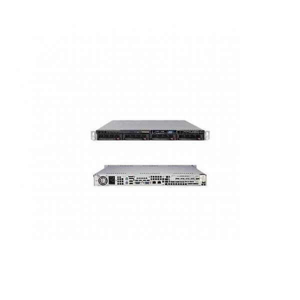 Supermicro SuperServer SYS-5016I-MTHF LGA1156 350W 1U Rackmount Server Barebone System (Black)