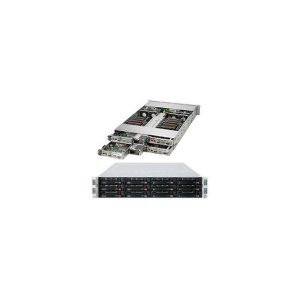 Supermicro SuperServer SYS-6027TR-HTRF+ Dual LGA2011 1620W 2U Rackmount Server Barebone System (Black)