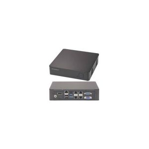 Supermicro SuperServer SYS-E200-9B FCBGA 1170 60W Mini-ITX Server Barebone System (Black)