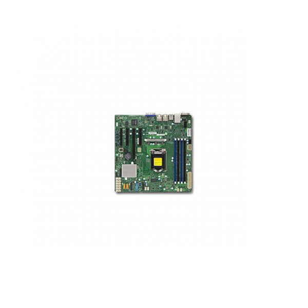 Supermicro X11SSM-F-B LGA1151/ Intel C236/ DDR4/ SATA3&USB3.0/ V&2GbE/ MicroATX Motherboard