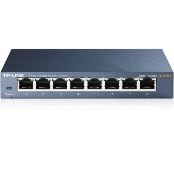 TP-Link TL-SG108 8-Port Gigabit Desktop Switch