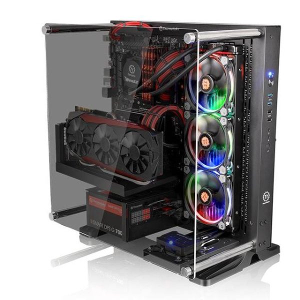 Thermaltake Core P3 TG CA-1G4-00M1WN-06 No Power Supply ATX Mid Tower (Black)