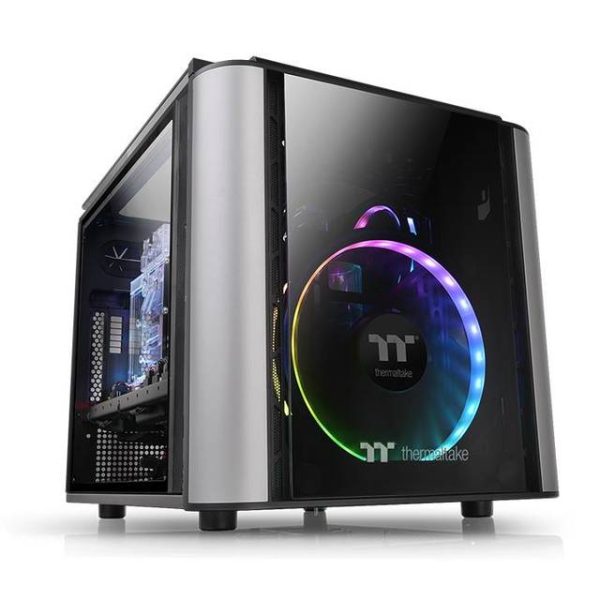 Thermaltake Level 20 VT CA-1L2-00S1WN-00 No Power Supply MicroATX Case (Black)