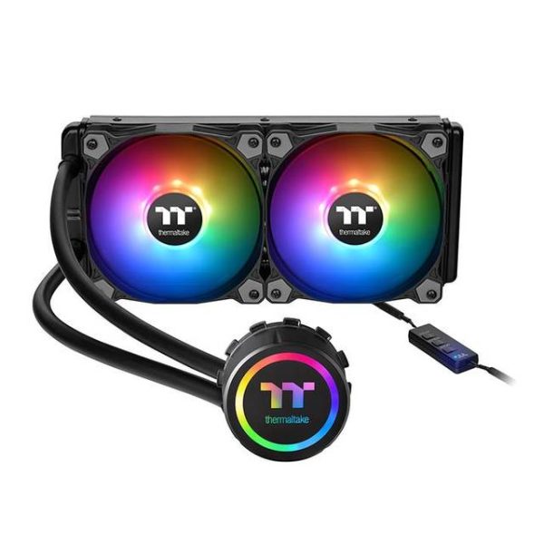 Thermaltake Water 3.0 240 ARGB Sync 240mm All In One CPU Liquid Cooler for Intel LGA 2066/20113/2011/1366/1156/1155/1151/1150 & AMD Socket FM2/FM1/AM4/AM3+/AM3/AM2+/AM2