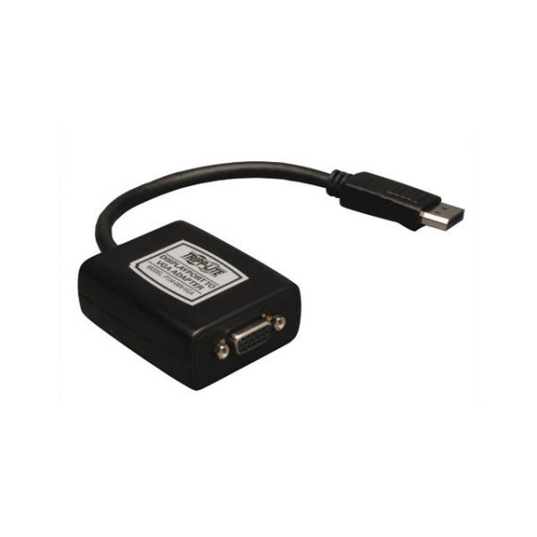 Tripp Lite P134-06N-VGA 6inch HD15 Female to Displayport Male Adapter (Black)