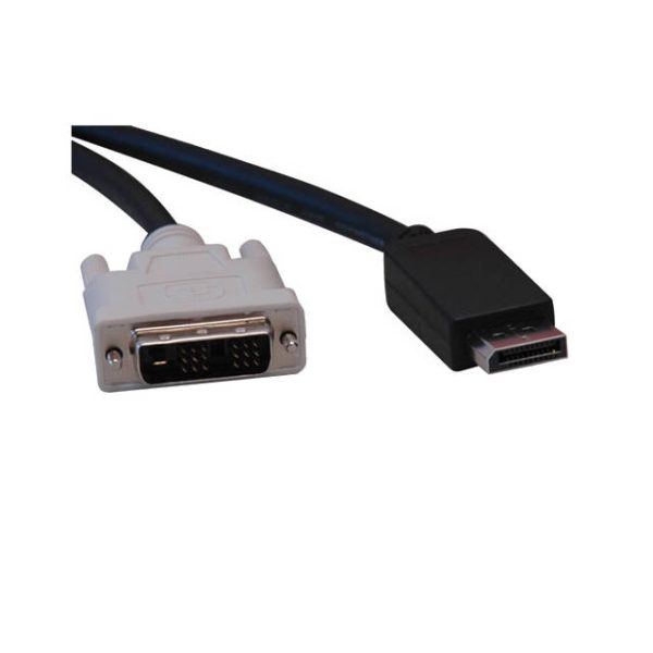 Tripp Lite P581-006 6ft DVI Single link Male to DisplayPort Male Cable