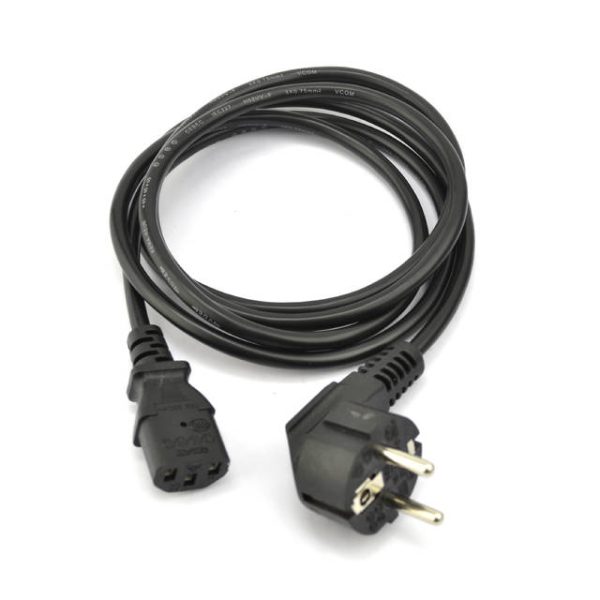 VCOM CE021-6FEET 6ft EU-3Prong Power Cord