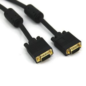 VCOM CG381D-G-10 10ft VGA Male to VGA Male Cable (Black)