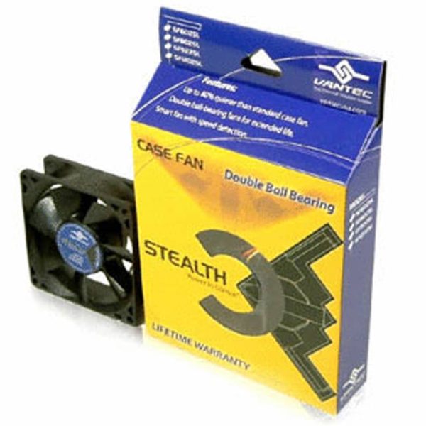 Vantec SF8025L 80mm Ball Bearing Quiet Case Fan