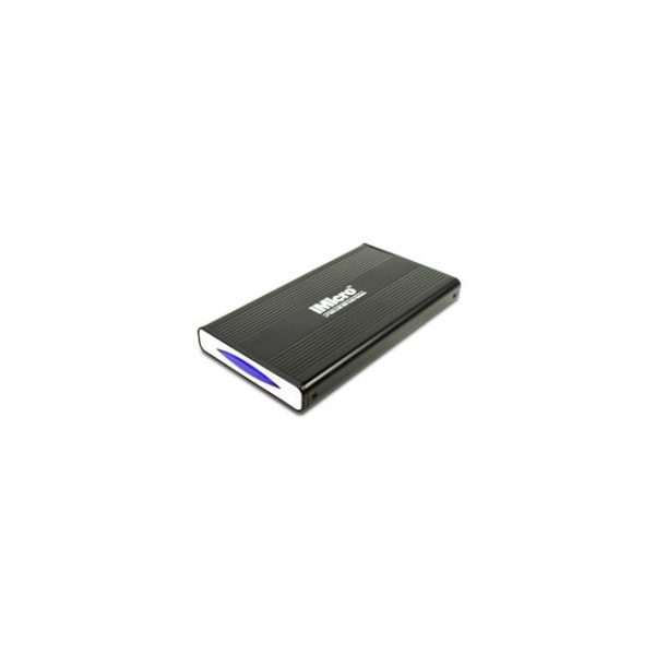 iMicro IM25COM-BK 2.5 inch SATA & IDE to USB 2.0 External Hard Drive Enclosure (Black)