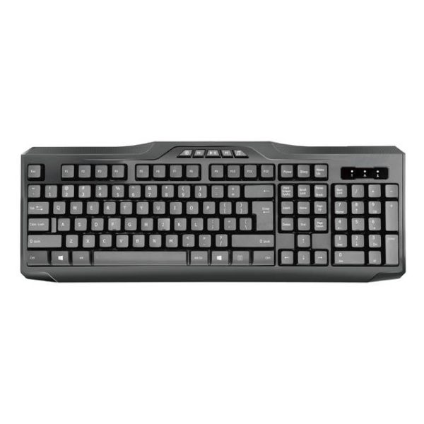 iMicro KB-US9851M Multimedia Wired USB English Keyboard (Black)