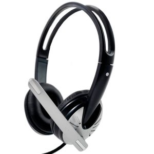 iMicro SP-IMME282 Wired USB Headphone w/ Microphone & Volume Control (Black)