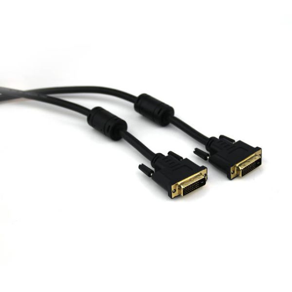 iMicro ST-DVI6MM 6ft DVI Dual Link Male to DVI Dual Link Male Cable (Black)